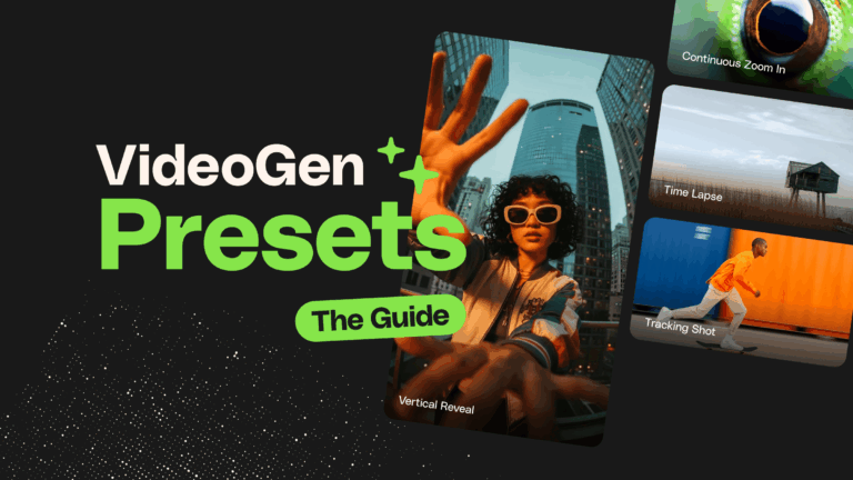 AI Video Generator Presets guide: how to generate edit-ready AI clips